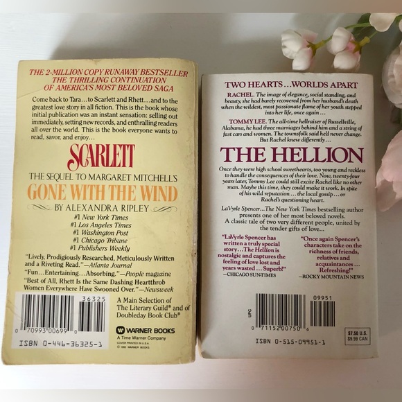 Scarlet Gone With The Wind Sequel & Hellion Novels - Picture 2 of 11